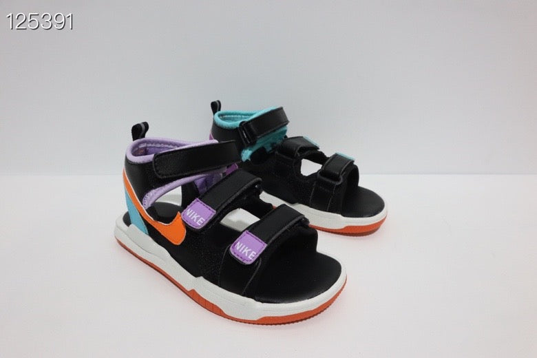 NK high top Velcro children's sandals "black"