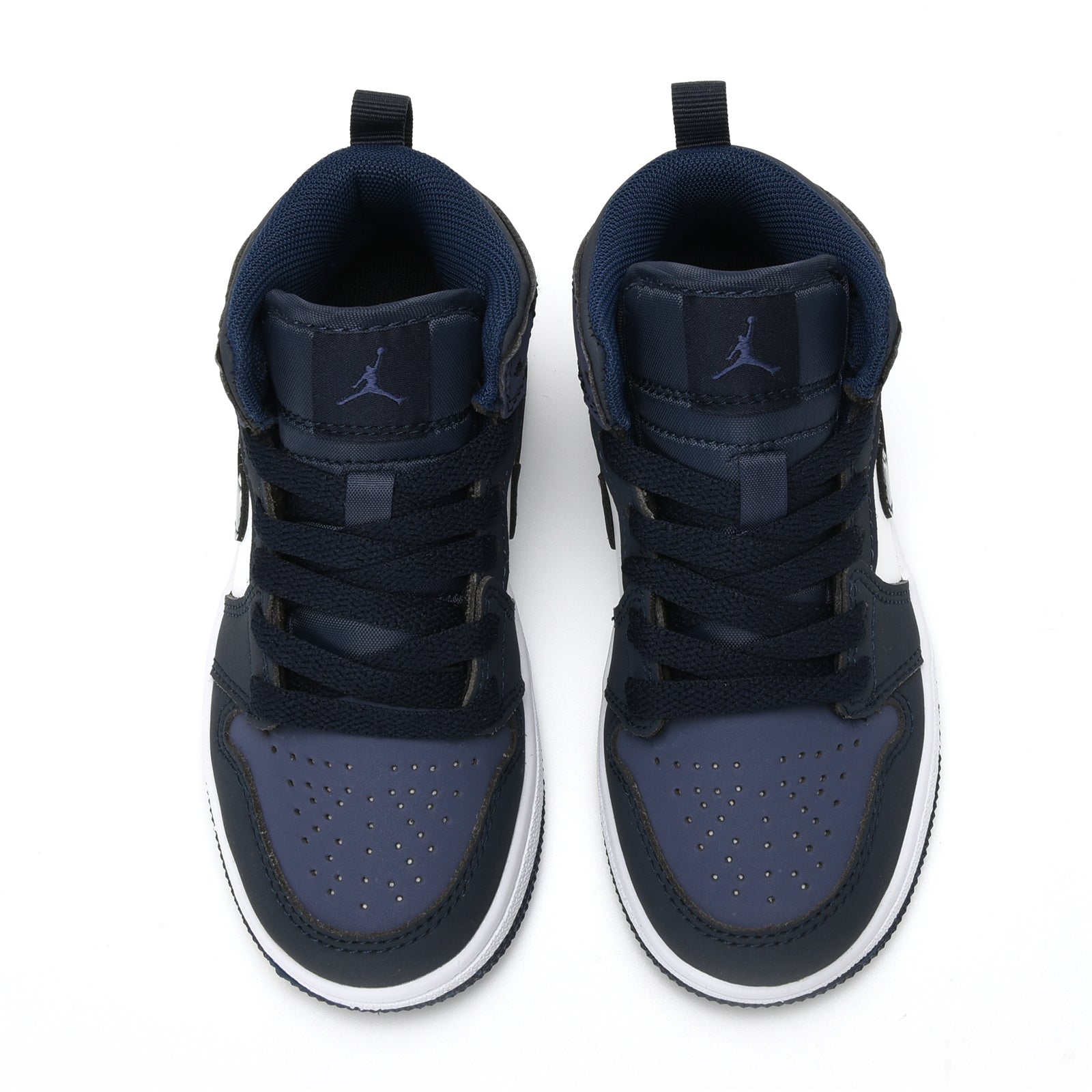 AJ-112" white, navy"