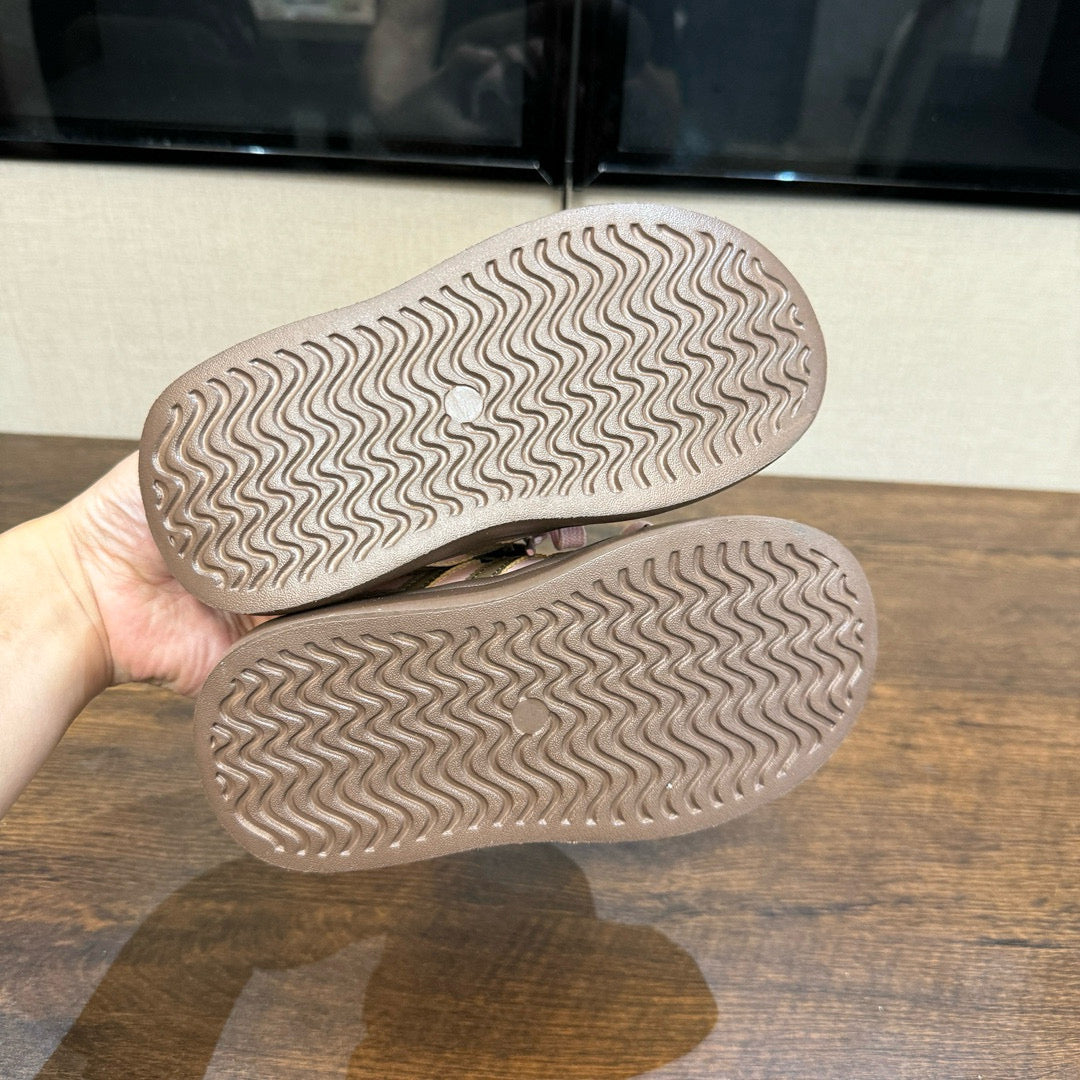 Adidas training invisible Velcro sneakers" pink, brown"