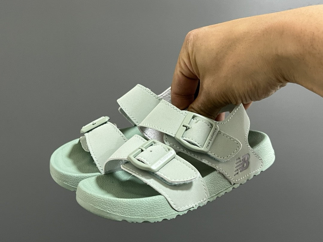 G version of Birkenstock Velcro sandals for children" aqua"