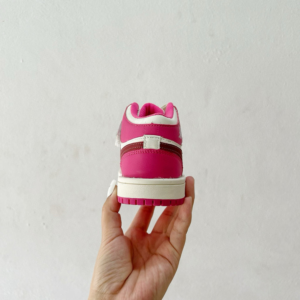 Joe 1 co-branded mid-cut children's "pink"
