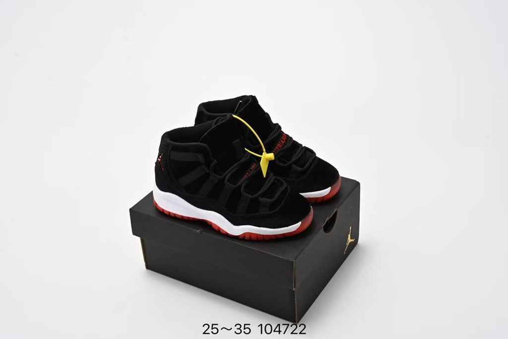 Joe 11 high-top high-quality children's shoes" basketball" black"