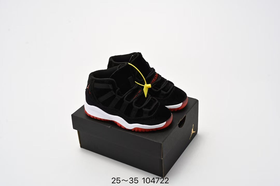 Joe 11 high-top high-quality children's shoes" basketball" black"
