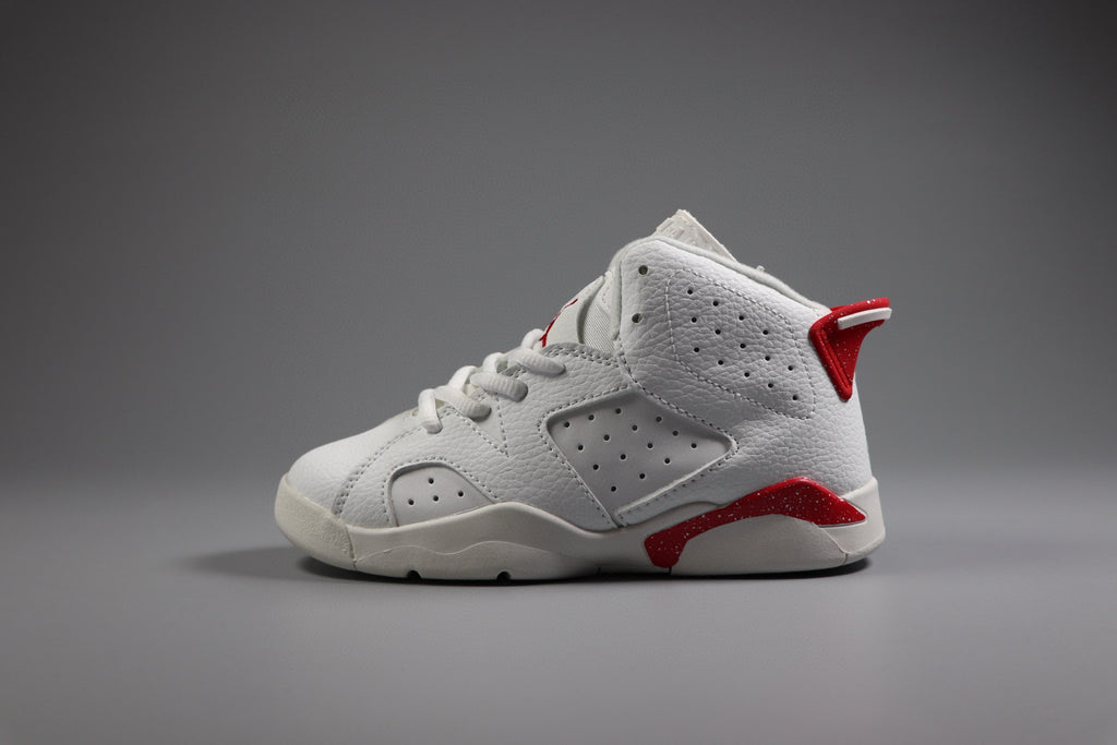 Joe 6 children's basketball shoes " white, & red"