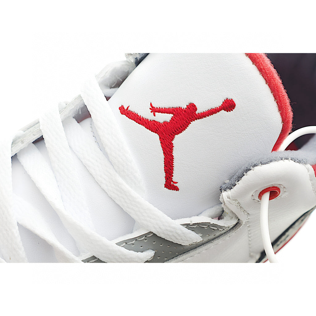 Joe 3 air cushion bottom children's shoes" white, red"