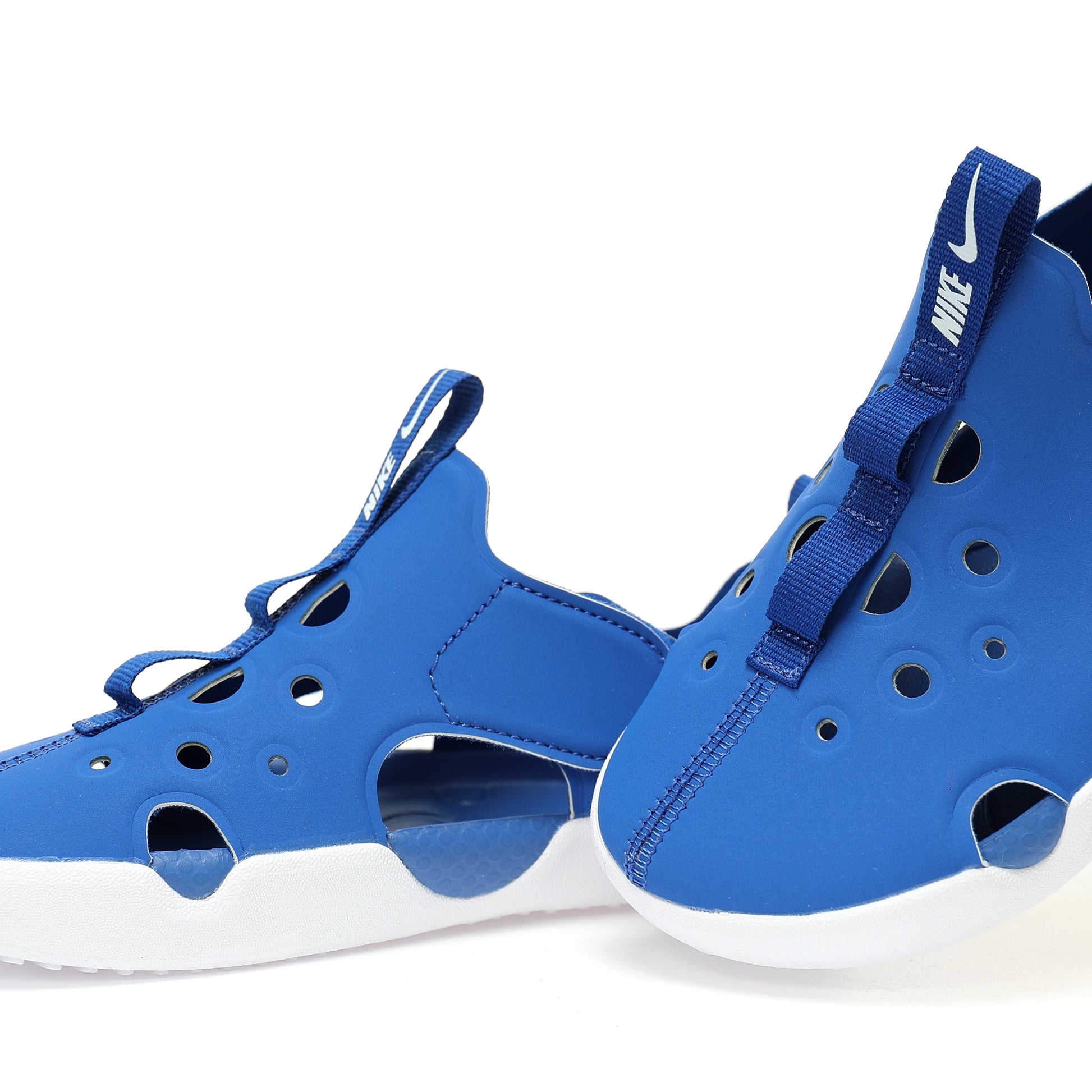 NK new SUNRAY PROTECT 4th generation children's beach hollow sandals" Blue"