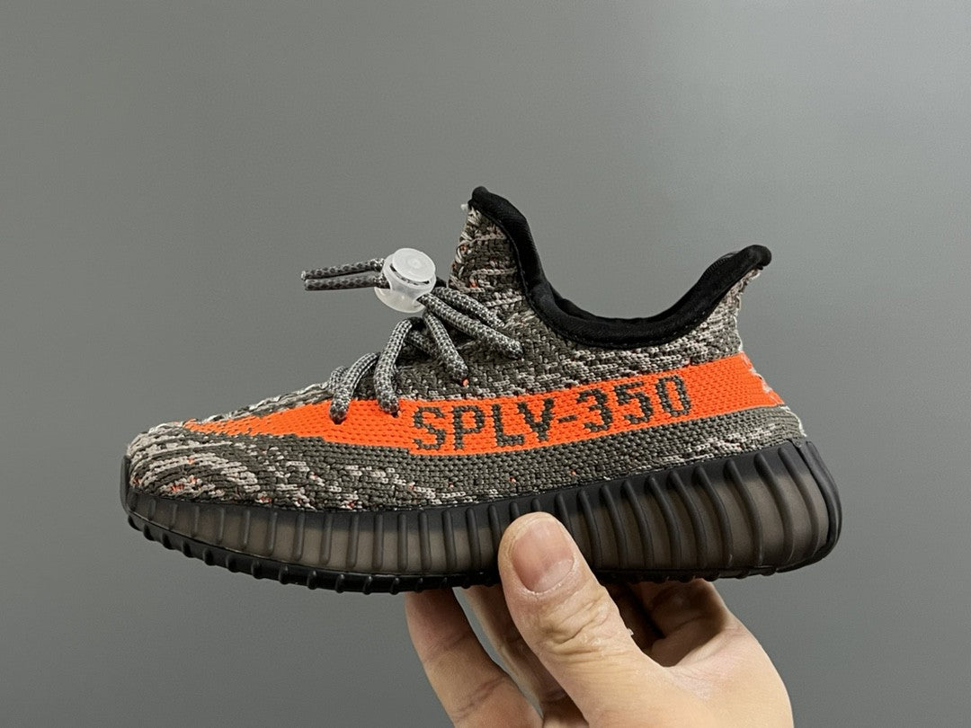 Coconut 350V2 really explosive children's shoes" dark gray, orange"