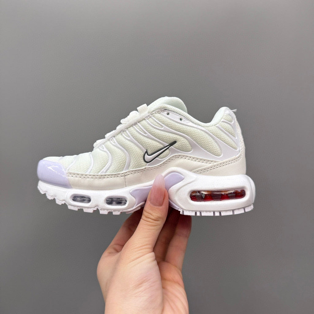 Nike Air Max Plus running shoes " white, &red"