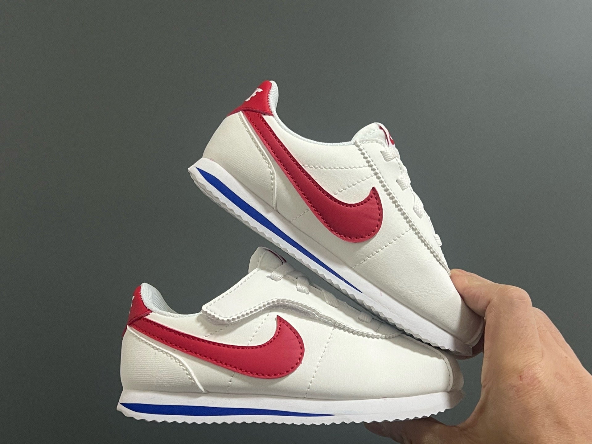 Nike Forrest Gump Classic Velcro Kids Shoes