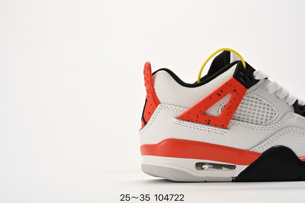 Joe 4 air cushion high quality children's shoes " white, orange"