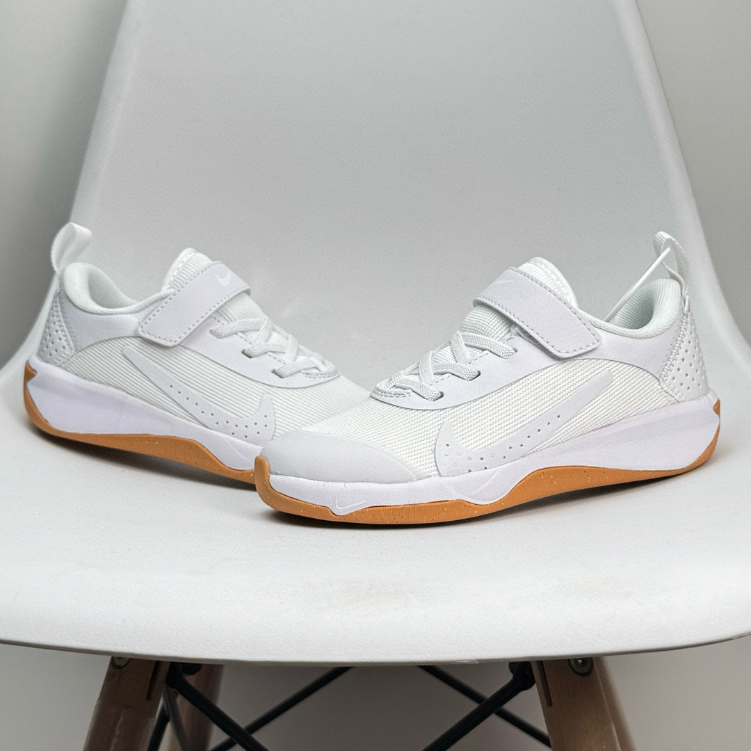 Nike ZOOM Moon Landing Children's Running Shoes" White"