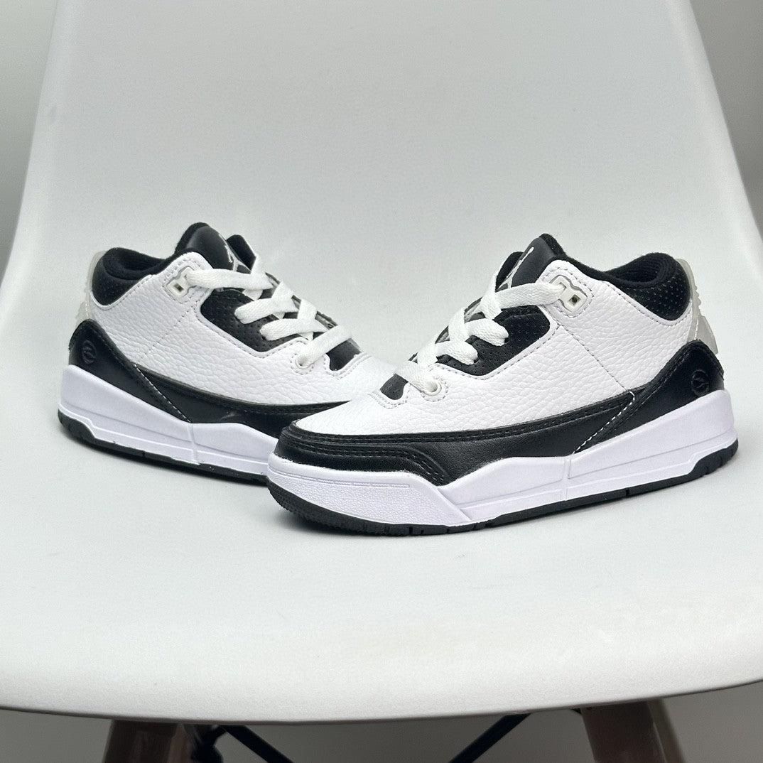 Jordan 3 children's shoes" white, black"