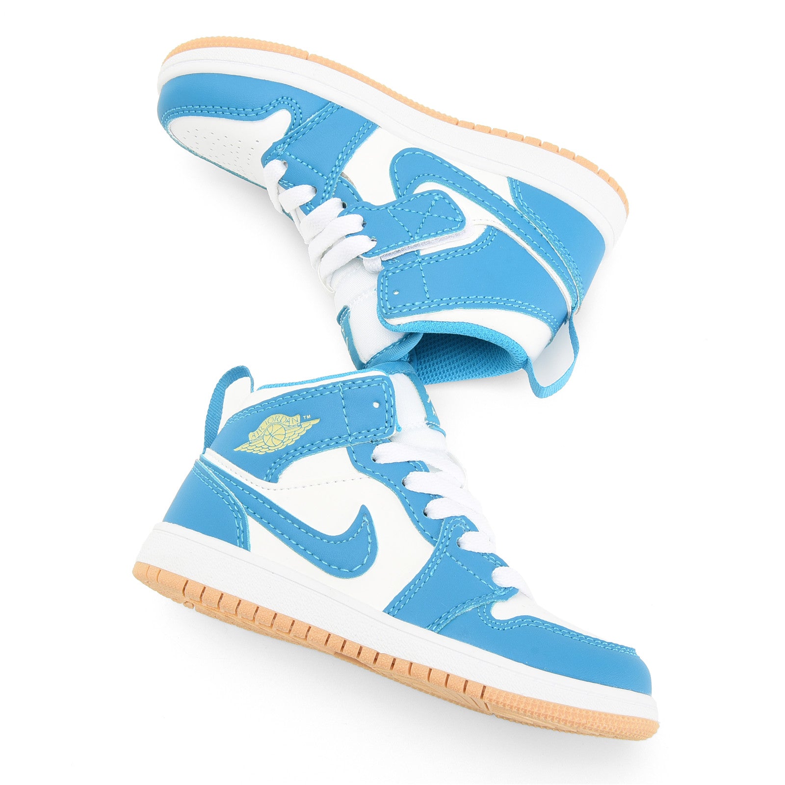 AJ-127" white, blue"