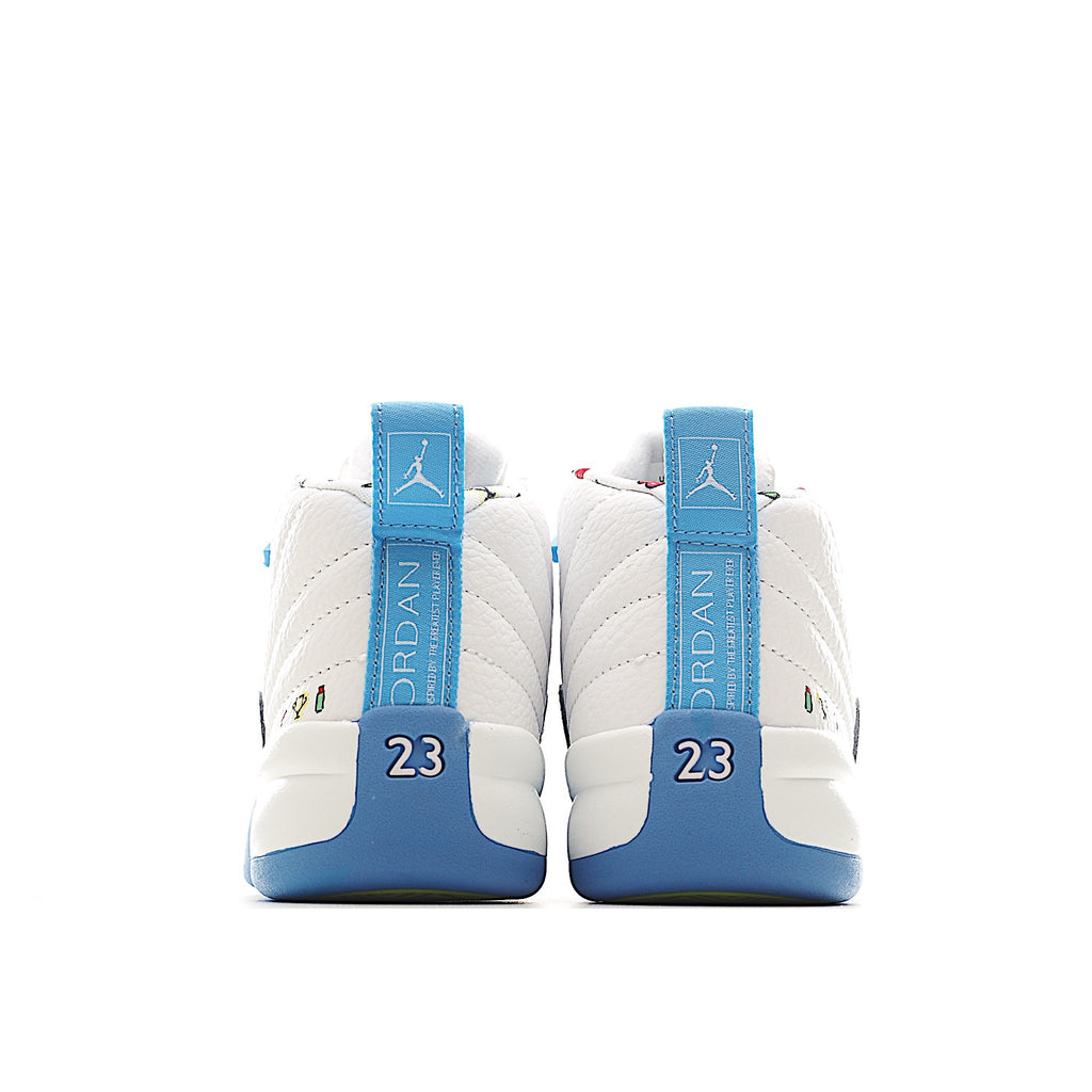 Joe 12 high quality children's shoe" white, blue"