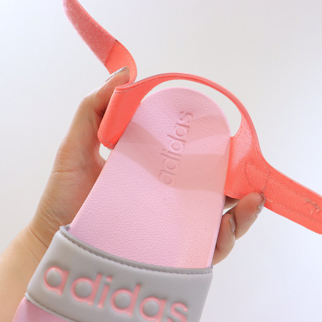 Adidas Candy Velcro Sandals" pink, orange"