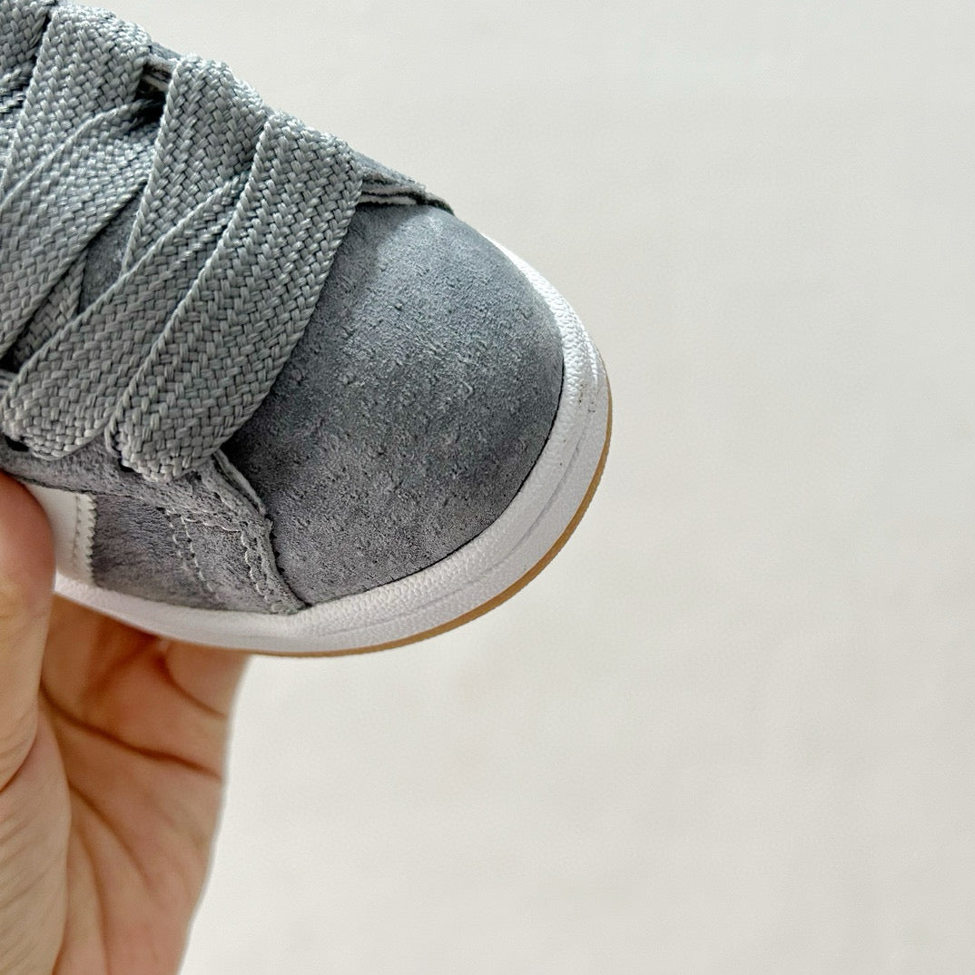Adidas bread Dexter lace-up pig leather sneakers" gray"