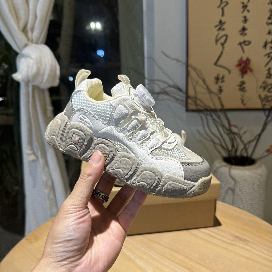 Nike Croissant Hollow Breathable Mesh" white, gray, cream"