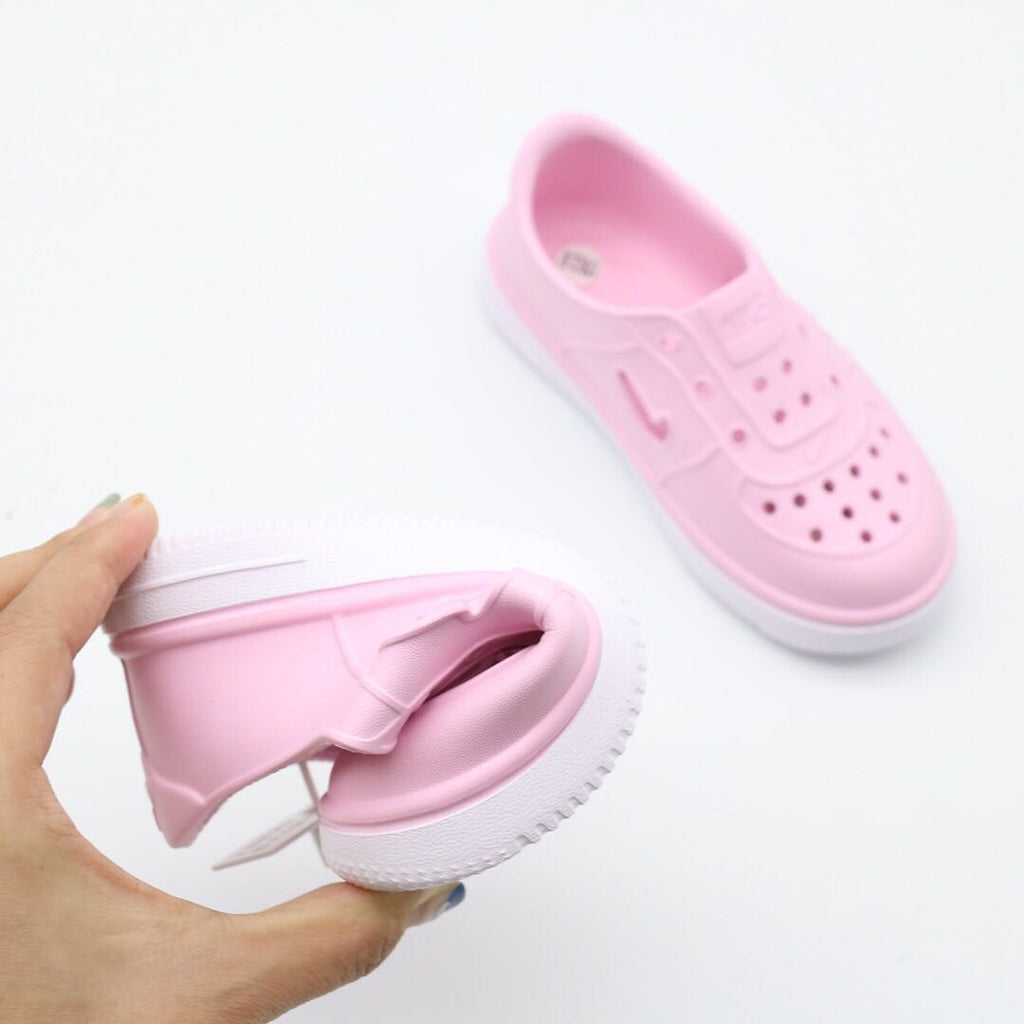 Nike Air Force Hole Shoes Beach Sandals" Pink"