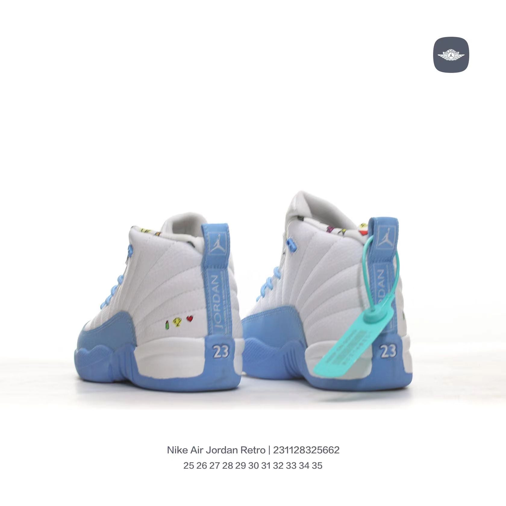 Joe 12 children's shoes" white, blue"