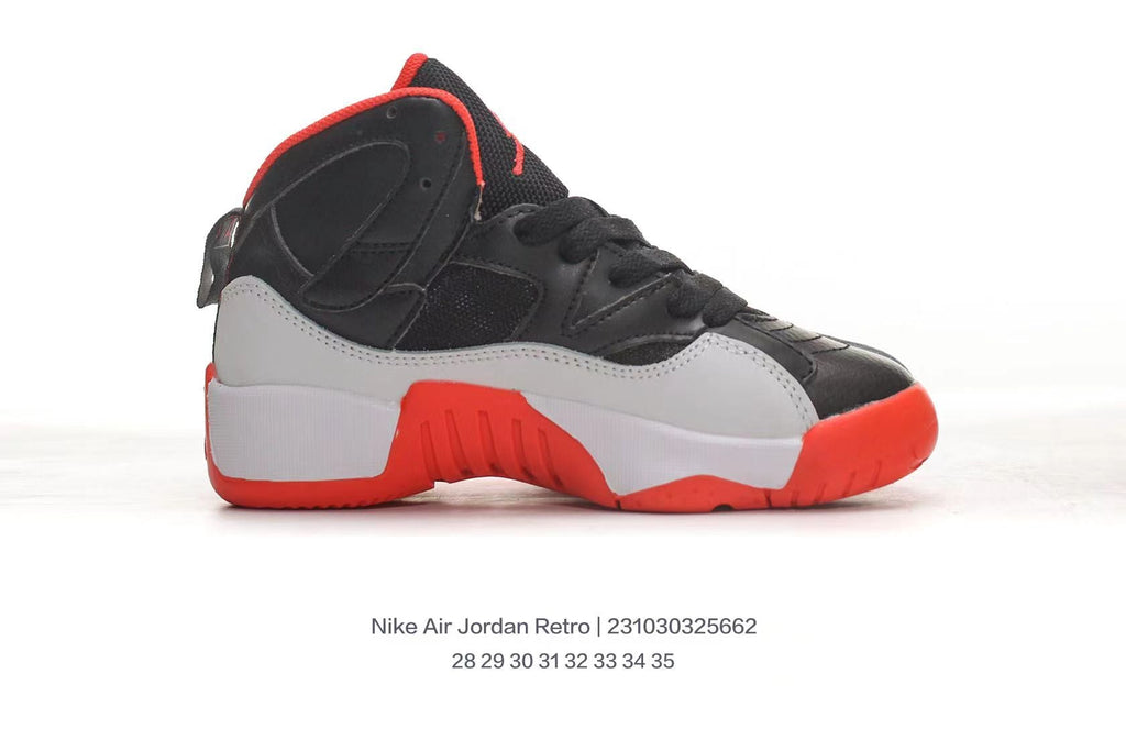 Jordan 612 series" black, red, light gray/ white"