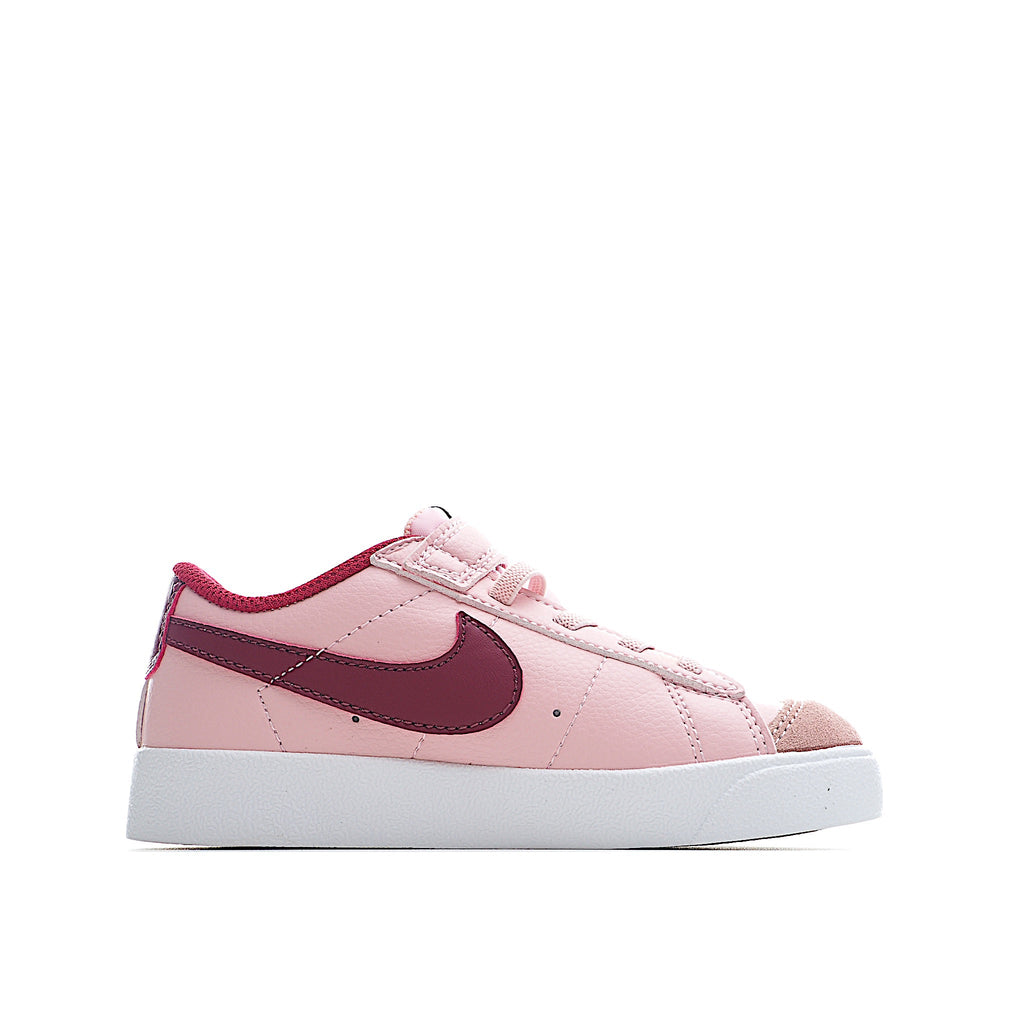 Trail Blazers Velcro Low-Top Kids Sneakers" pink"