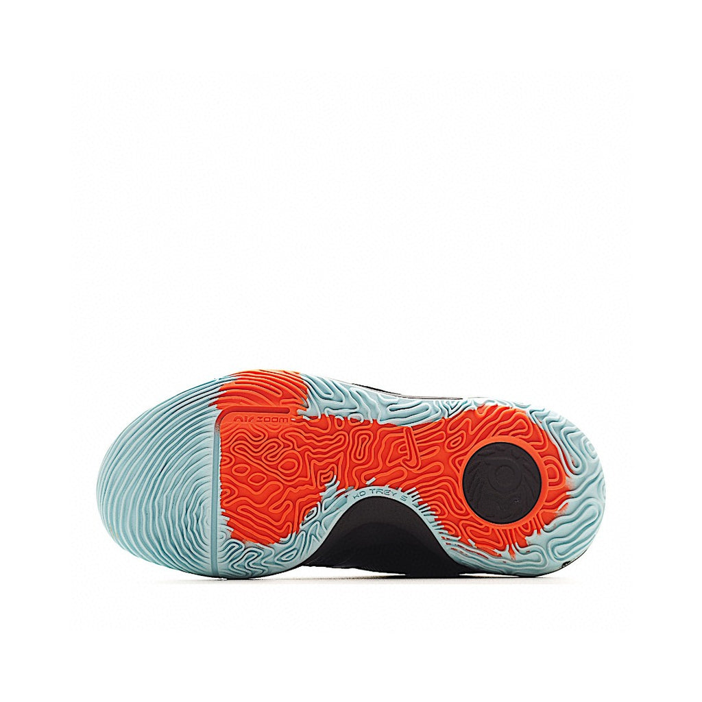 KD 5 basketball shoes" black, mint green"