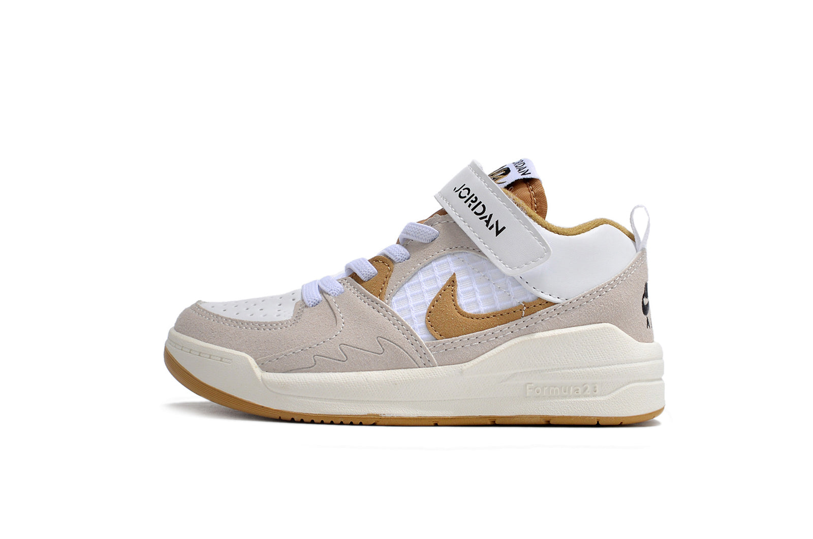 Nike Jordan 90 children's casual shoes" gray, brown"