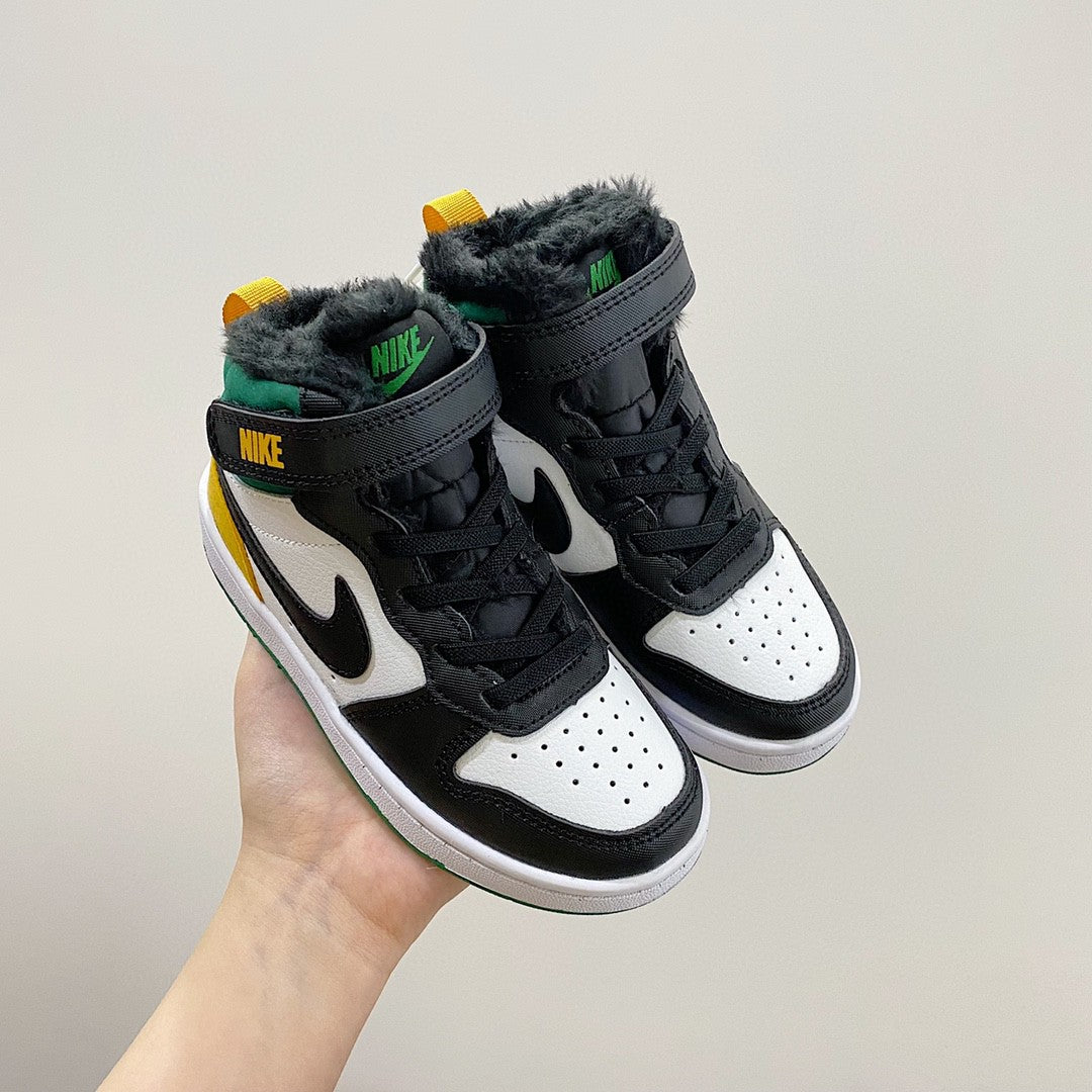 NIKE COURT Borough Mid2 JUN Air Force Workwear" white, black, green"