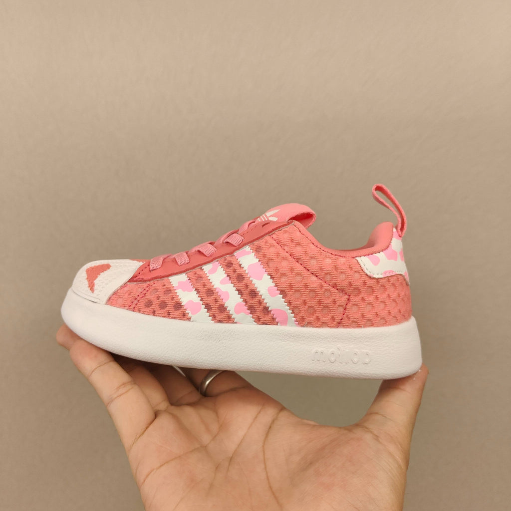 shell toe second generation" light pink"