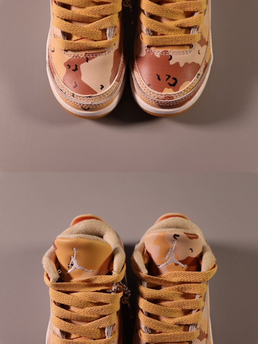 Jordan AJ3 children's shoes" brown, peachy, beige"