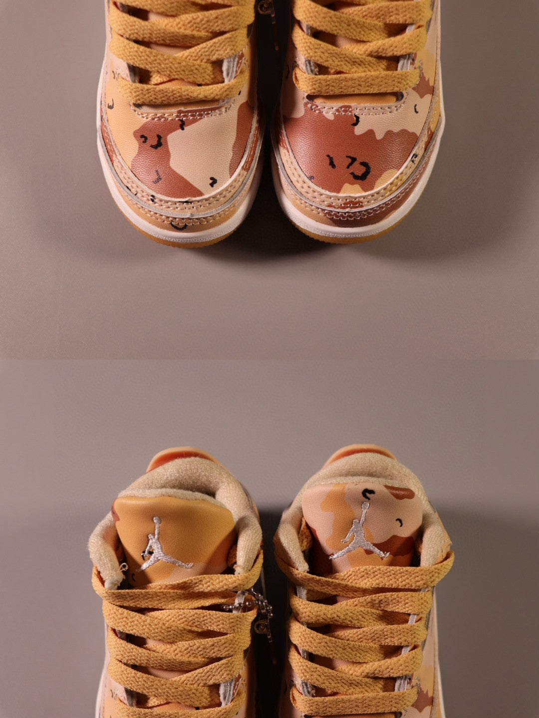 Jordan AJ3 children's shoes" brown, peachy, beige"