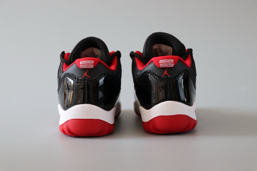 Joe 11 low-top children's shoes" black, white, red"