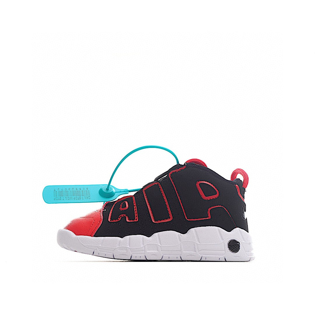 Pippen basketball shoes" black, red"