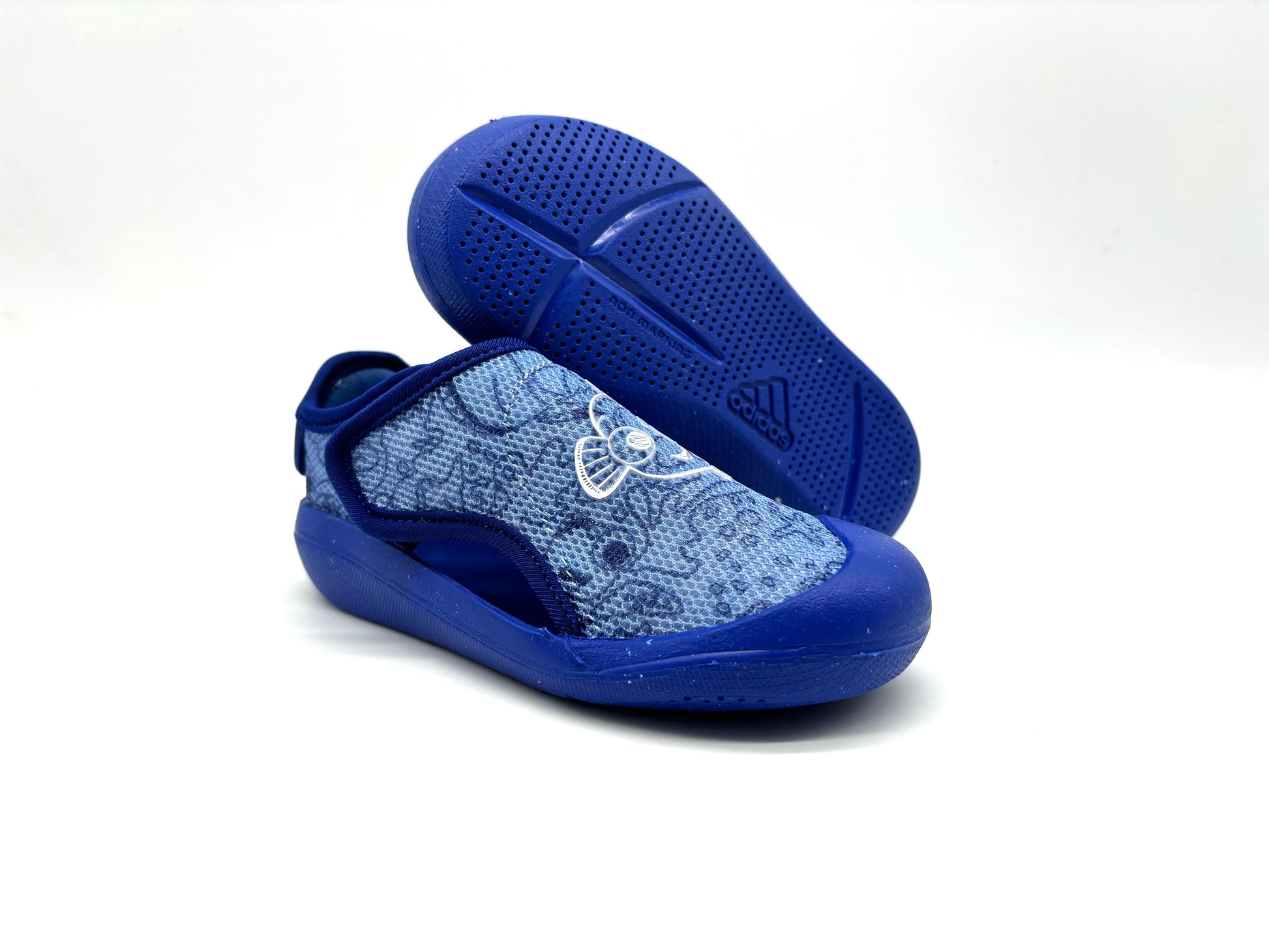Adidas 2024 Baotou three-generation sandals "light blue"