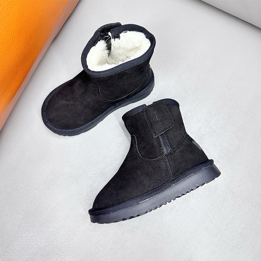 U❤GG children's snow boots" black"