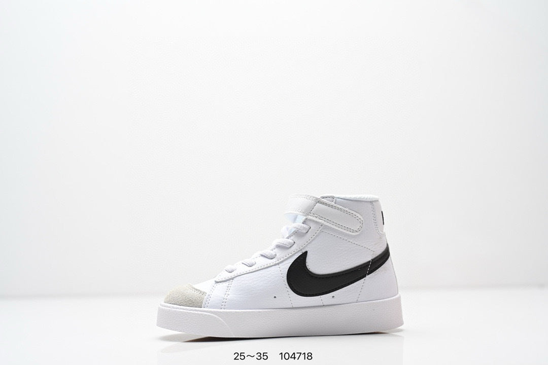 Nike Trail Blazers High-Top Velcro Kids Shoes
