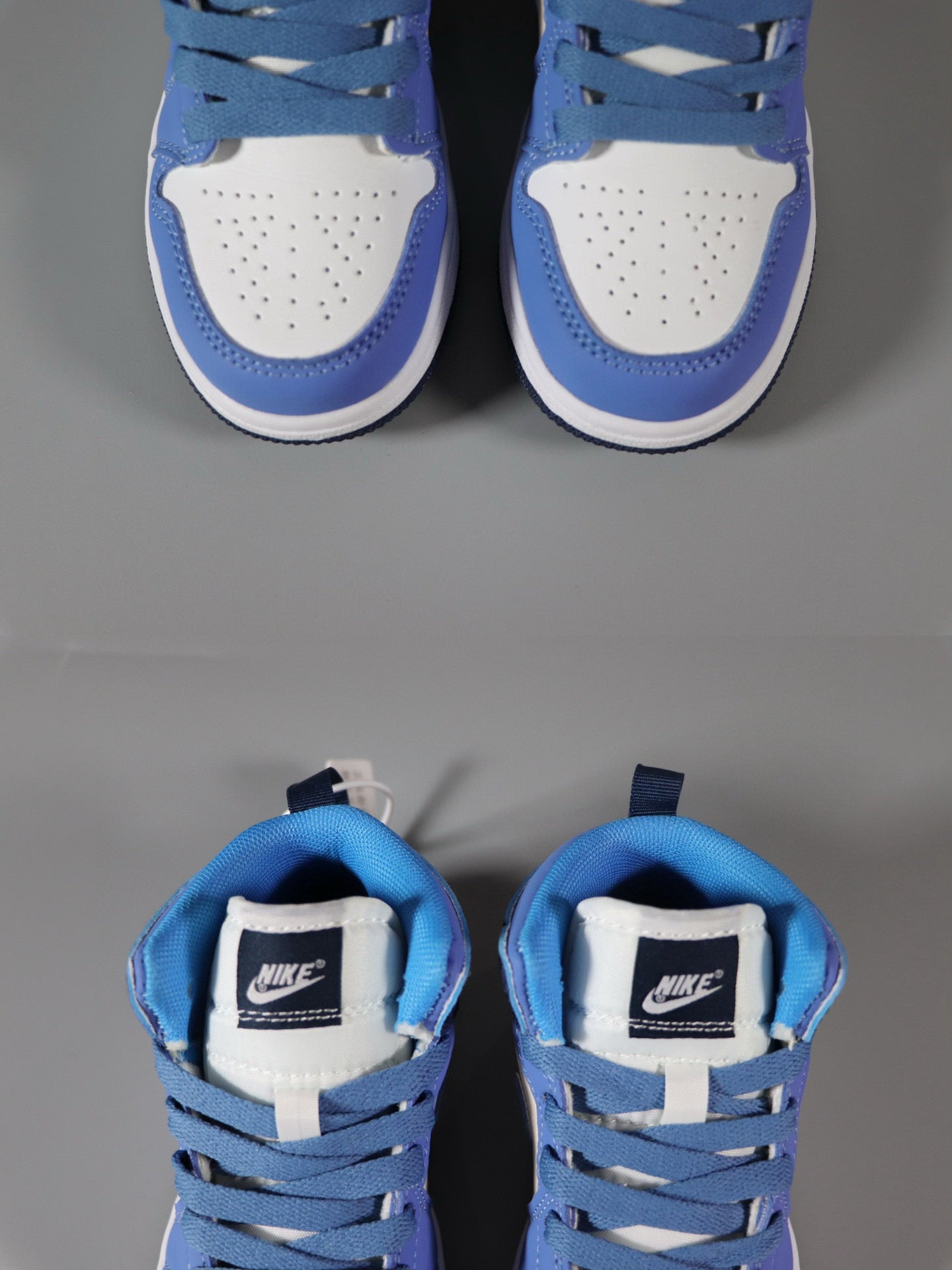 Joe 1 children's shoes" cream, white, blue"