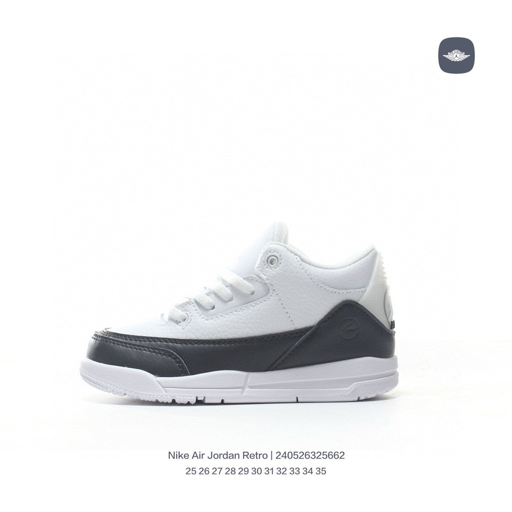Joe 3" white, black"