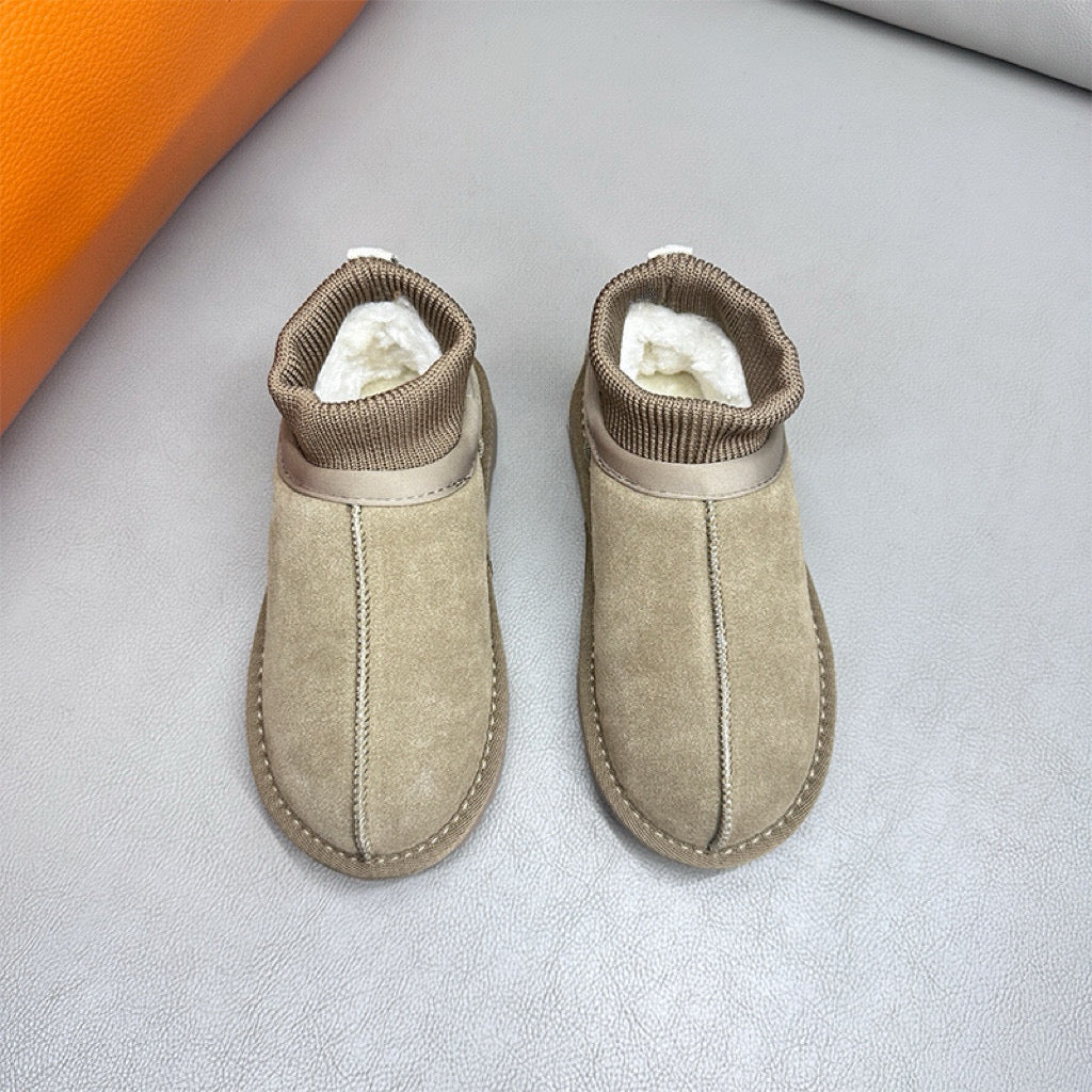 U-GG Classic short boots for kids" beige"