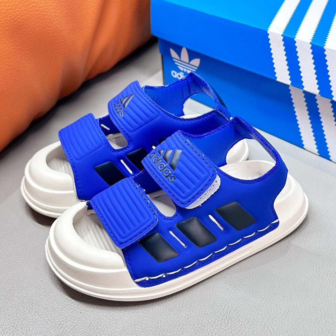 Adidas ALTASWIM2.01 upgraded version double Velcro" blue"