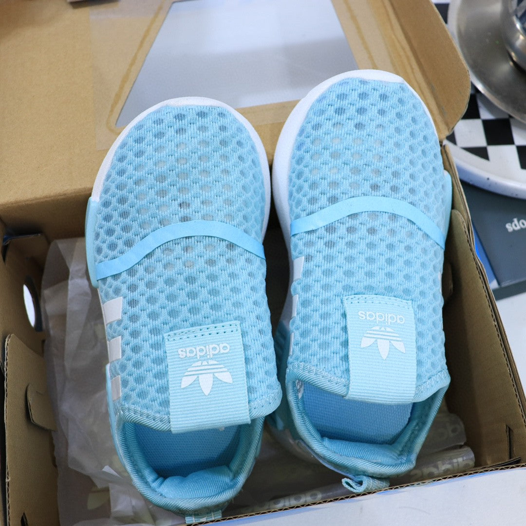 Adidas Candy Velcro Sandals "sky blue"