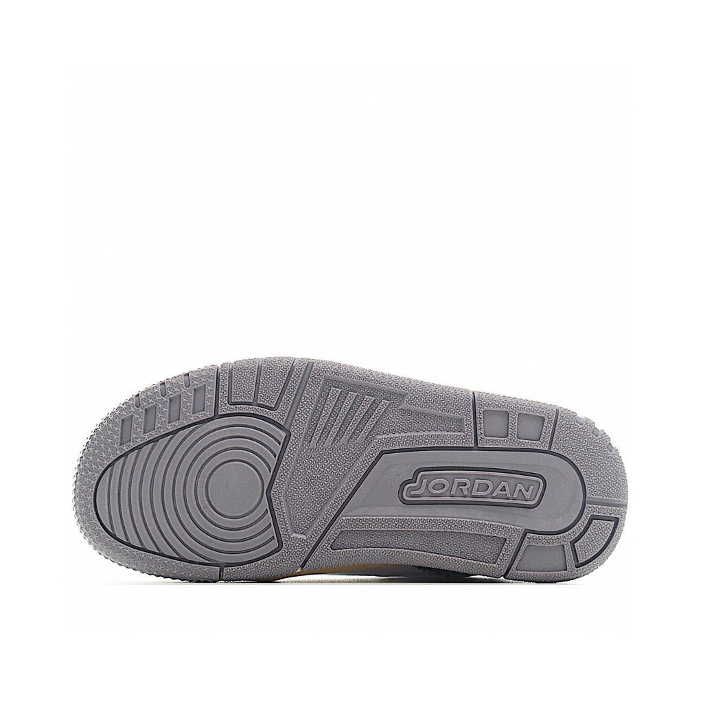 Joe 3 air cushion bottom children's shoes" white, black, cream"