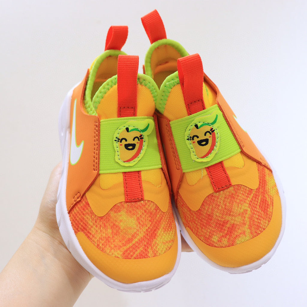 Nike's new barefoot slip" Orange"