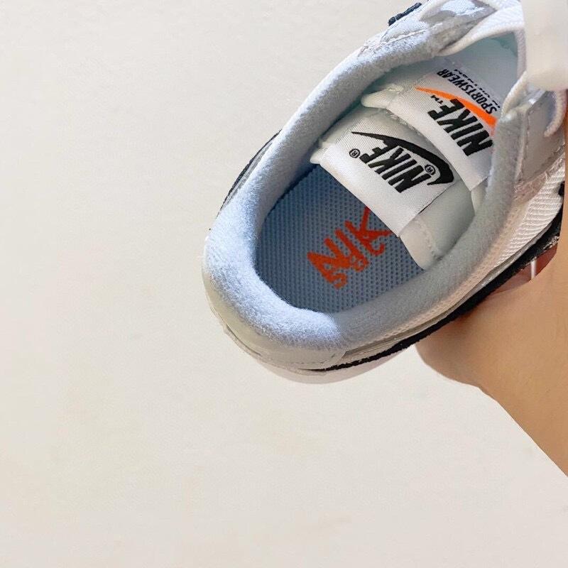 Nike Waffle Casual Jogging Shoes Deconstructed Double Hook" white"