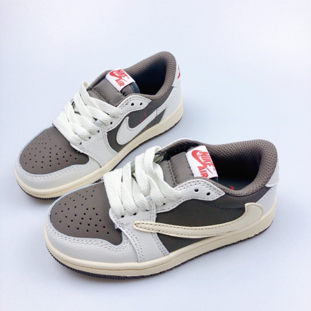 Jordan low-top reverse hook black warrior" brown,cream"