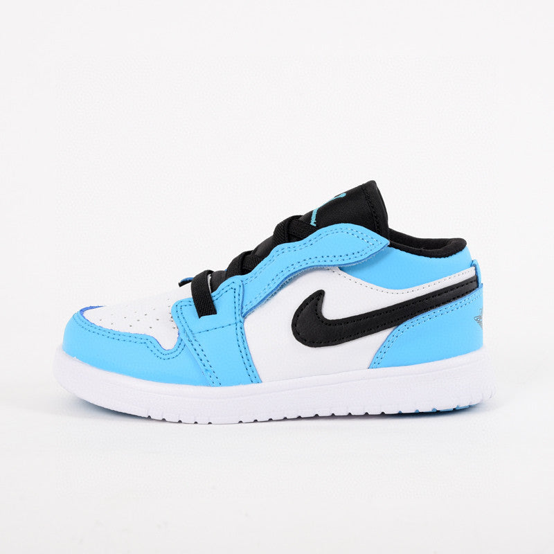 Jordan low top elastic band" white, blue"