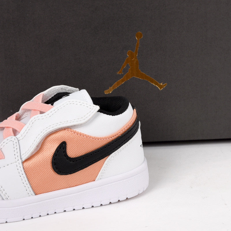 Jordan low top elastic band" white, peach"