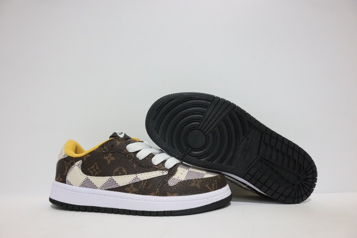 Jordan low-top hook series" Dark Brown"