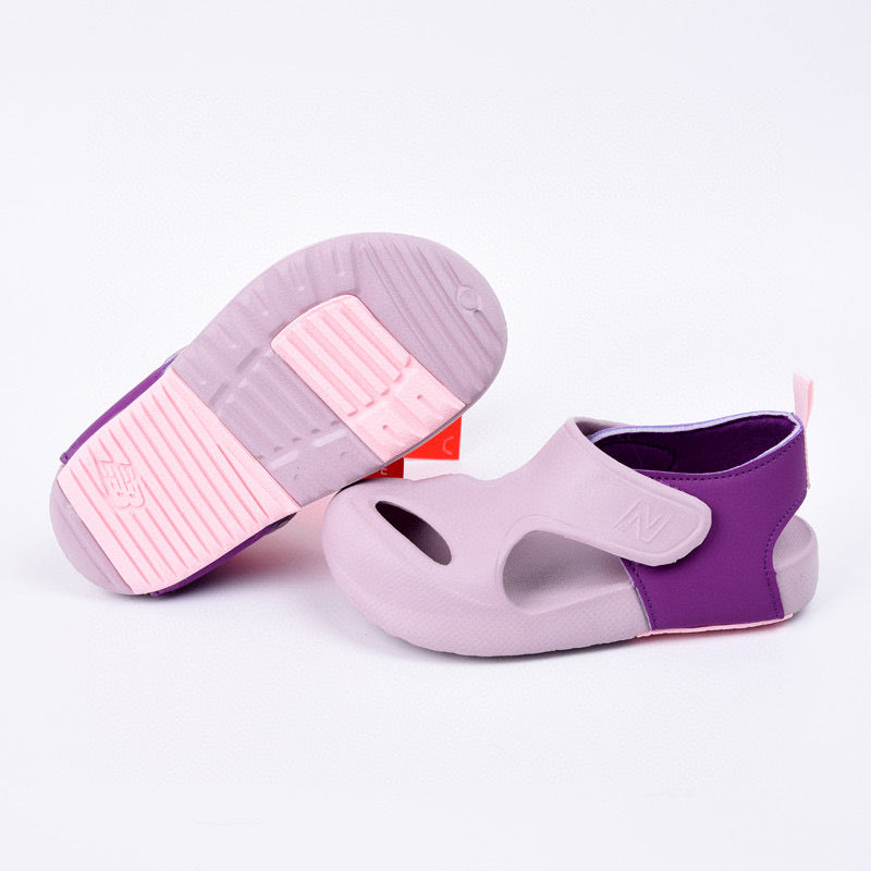 New NB closed toe sandals" light lavender"