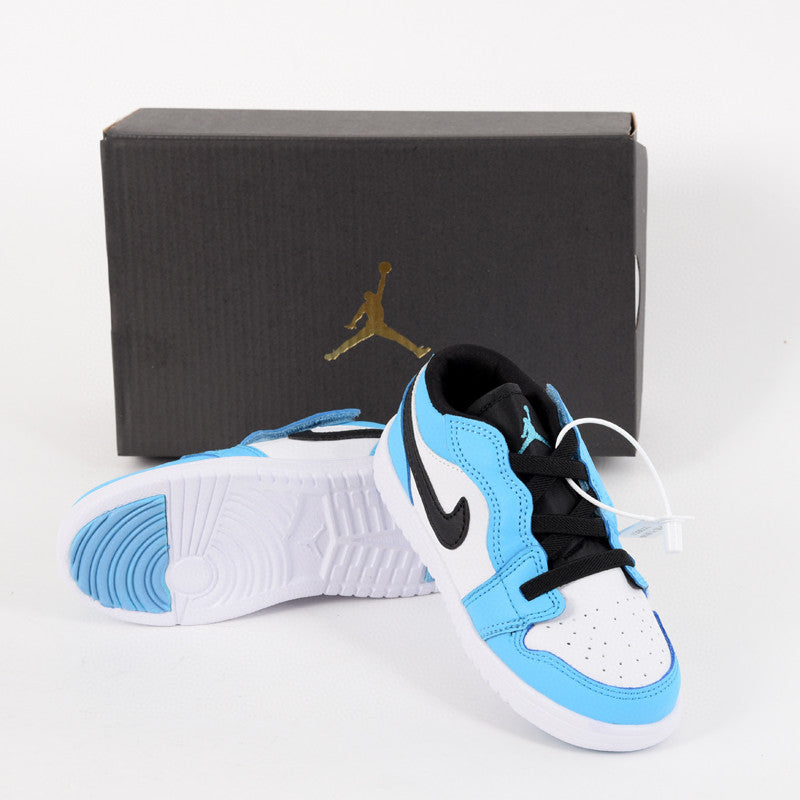Jordan low top elastic band" white, blue"